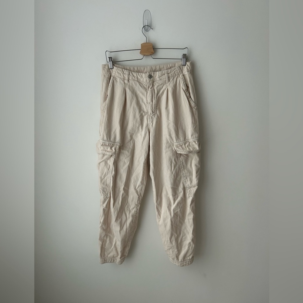 free people slouch cargo pant womens tofu baggy boho
